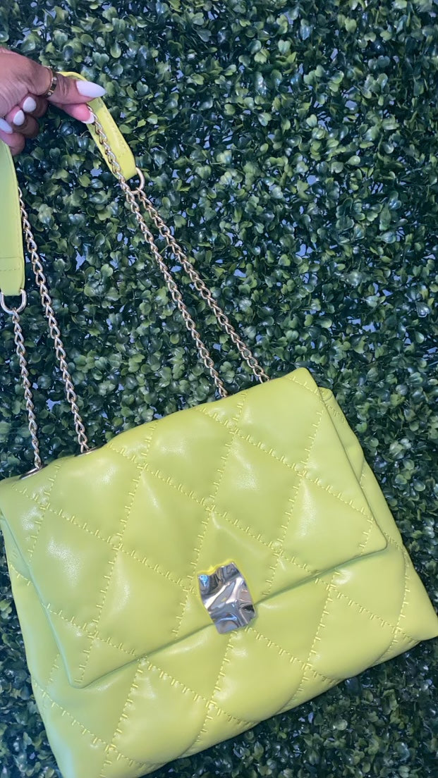 Lime Green Bag