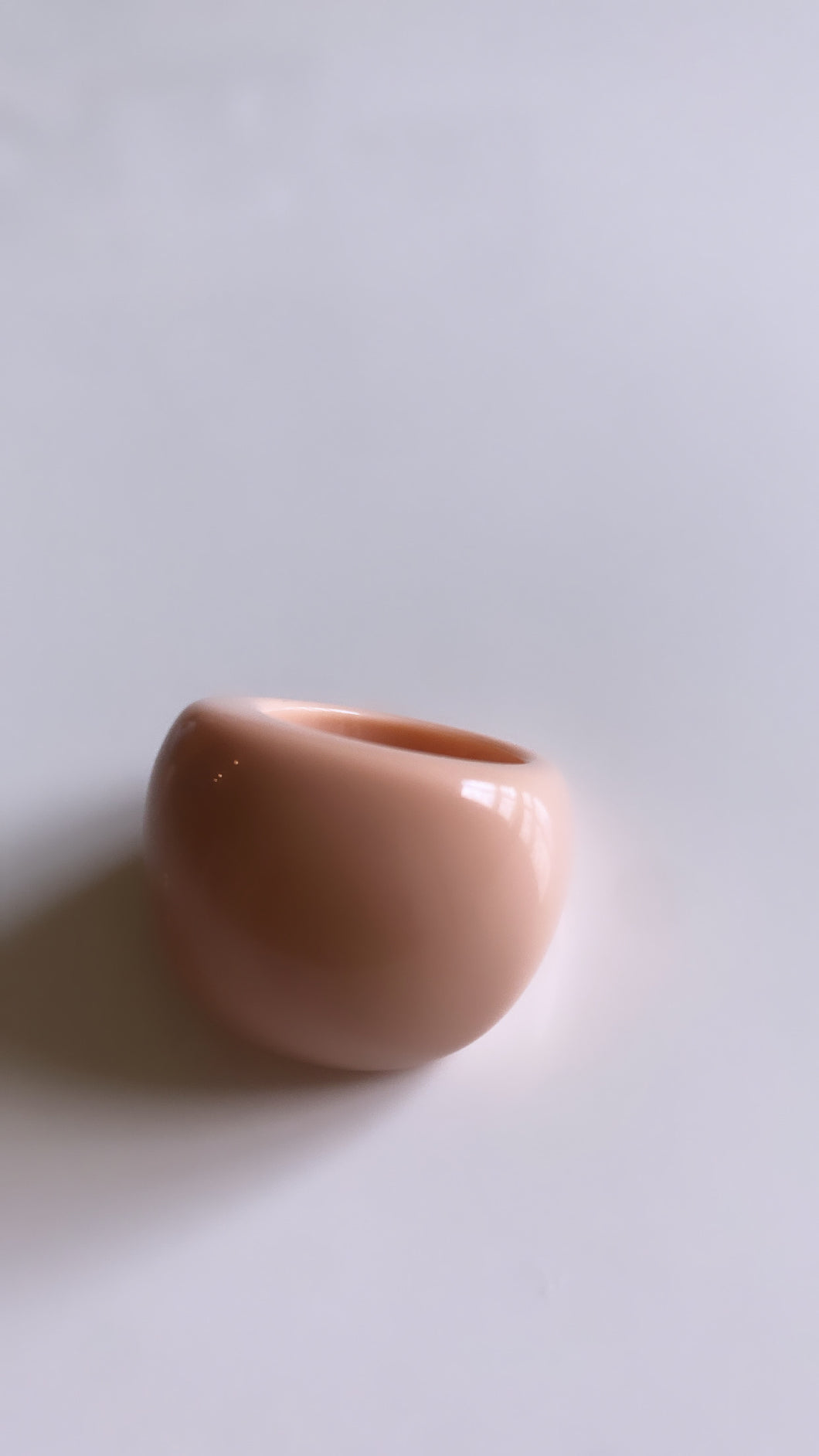 Nude/Blush Dome Ring